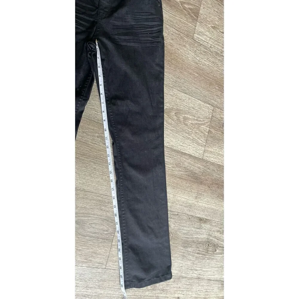 Cat & Jack Black Jeans 16 Skinny Stretch Adjustable Waist New